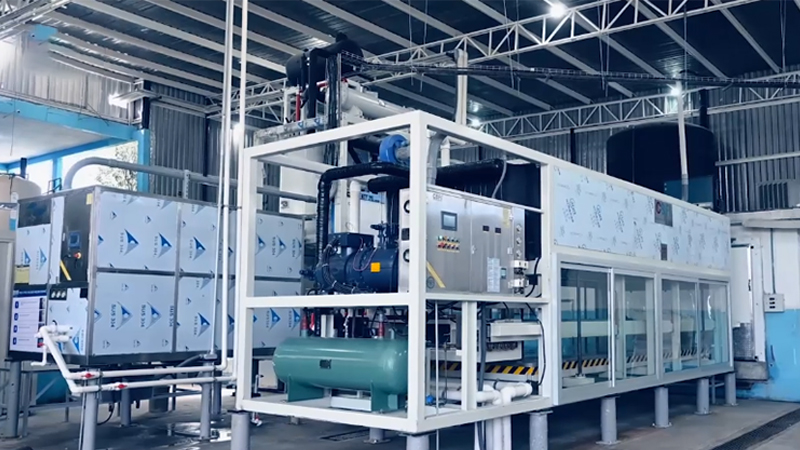 Оборудование CBFI на заводе пищевого льда в Мексике