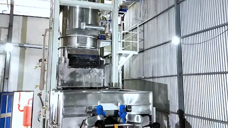 Льдогенератор трубчатого льда CBFI с аммиачной системой (95 т/сут) 