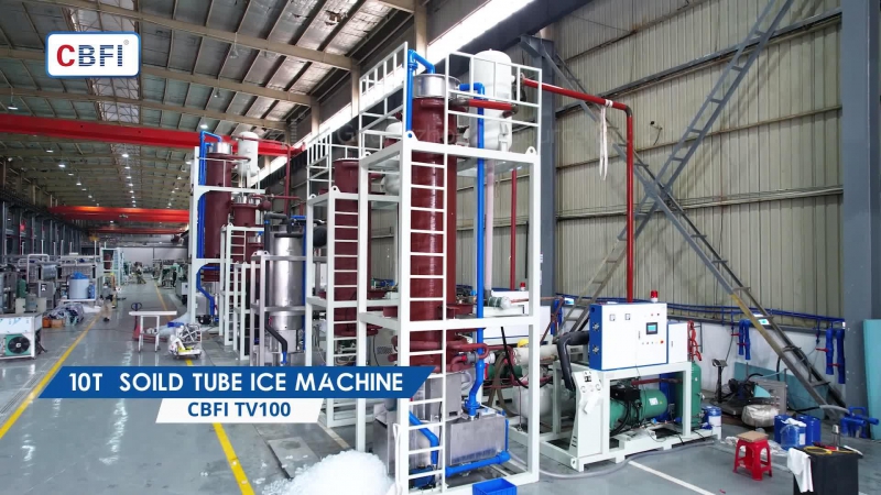Льдогенератор производительностью 10 тонн в день
