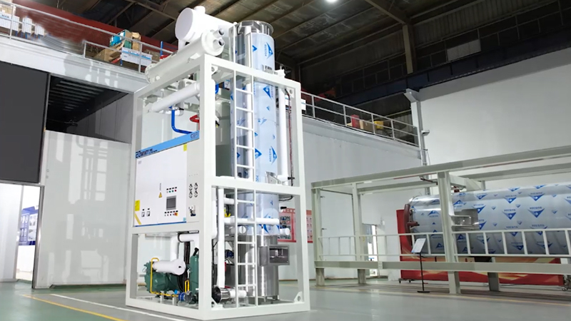 Льдогенератор трубчатого льда (20 т/сут)