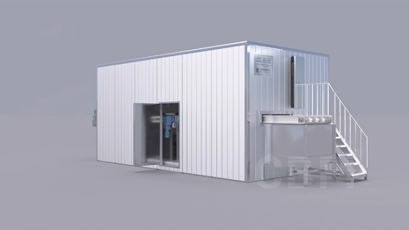 Морозильник быстрой заморозки (псевдоожиженный)