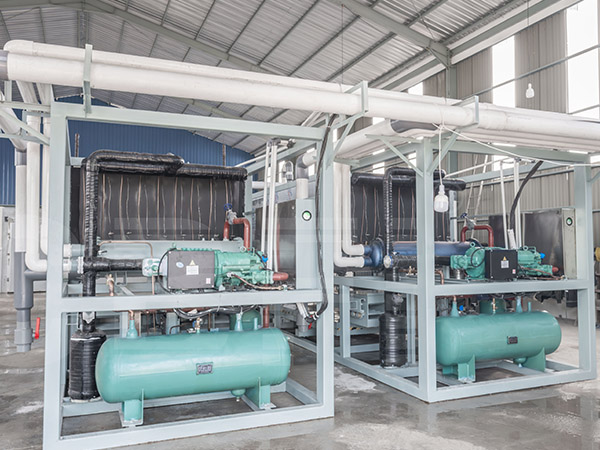 2 x 15-тонные машины для производства льда с прямым охлаждением для клиента из Индонезии