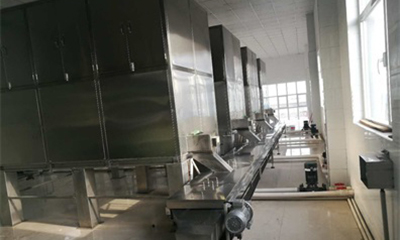 20-тонная полуавтоматическая линия по производству пищевого льда для клиента в Чжэнчжоу