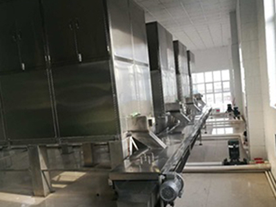 20-тонная полуавтоматическая линия по производству пищевого льда для клиента в Чжэнчжоу