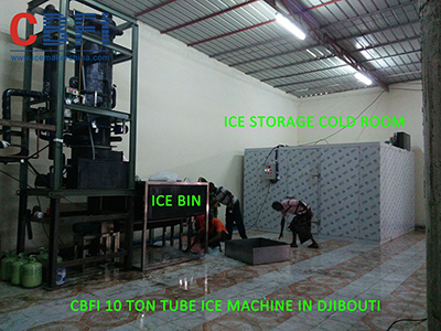 CBFI10-тонный завод по производству трубчатого льда в Джибути