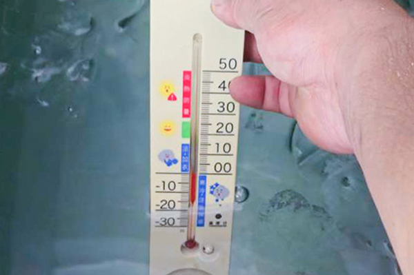 Всасывающая сторона контура охлаждённой воды